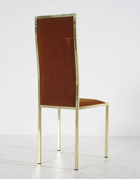 ZEVI RENATO : attribuito. Lotto di sei sedie  - Asta Asta 420 | DESIGN E ARTI DECORATIVE DEL NOVECENTO Online - Associazione Nazionale - Case d'Asta italiane