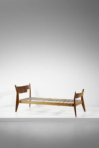 LASZLO PAUL (1900 - 1993) : attribuito. Letto singolo  - Asta Asta 420 | DESIGN E ARTI DECORATIVE DEL NOVECENTO Online - Associazione Nazionale - Case d'Asta italiane