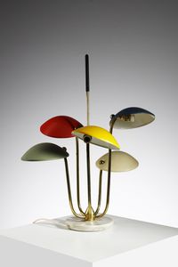SARFATTI GINO (1912 - 1985) - nello stile di. Lampada da tavolo