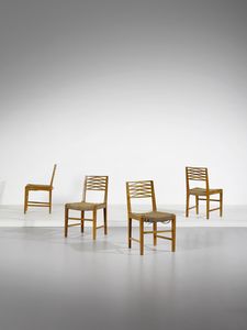 WENTER MARINI GIORGIO (1890 - 1973) - Quattro sedie