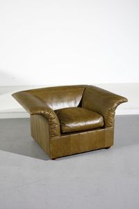 MASSONI LUIGI  (1930 - 2013) : Coppia di poltrone per Poltrona Frau  - Asta Asta 420 | DESIGN E ARTI DECORATIVE DEL NOVECENTO Online - Associazione Nazionale - Case d'Asta italiane