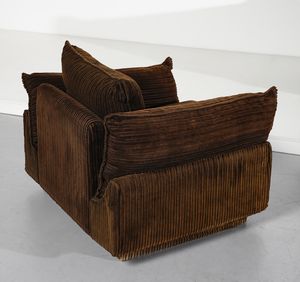 GUNNAR GRAVESEN & DAVID LEWIS : Lotto composto da un divano a tre posti e una poltrona mod. Cado per De Padova  - Asta Asta 420 | DESIGN E ARTI DECORATIVE DEL NOVECENTO Online - Associazione Nazionale - Case d'Asta italiane