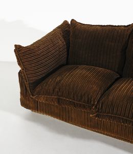 GUNNAR GRAVESEN & DAVID LEWIS : Lotto composto da un divano a tre posti e una poltrona mod. Cado per De Padova  - Asta Asta 420 | DESIGN E ARTI DECORATIVE DEL NOVECENTO Online - Associazione Nazionale - Case d'Asta italiane