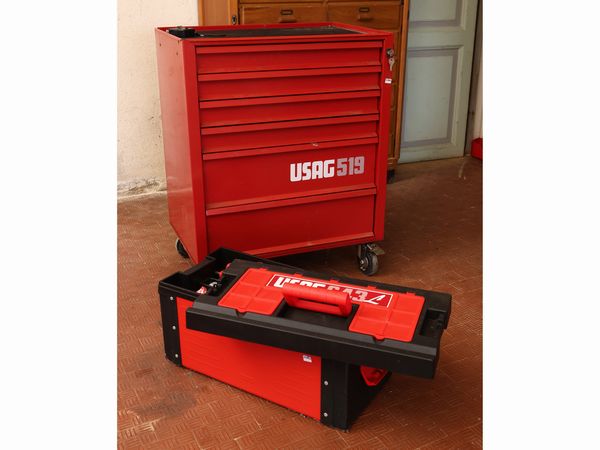 Assortimento di attrezzi da lavoro, Usag  - Asta Una villa fiorentina. Arredi e Dipinti Antichi. Arte Contemporanea - Associazione Nazionale - Case d'Asta italiane