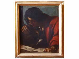 Seguace di Giovanni Francesco Barbieri, detto Guercino - San Giovanni evangelista