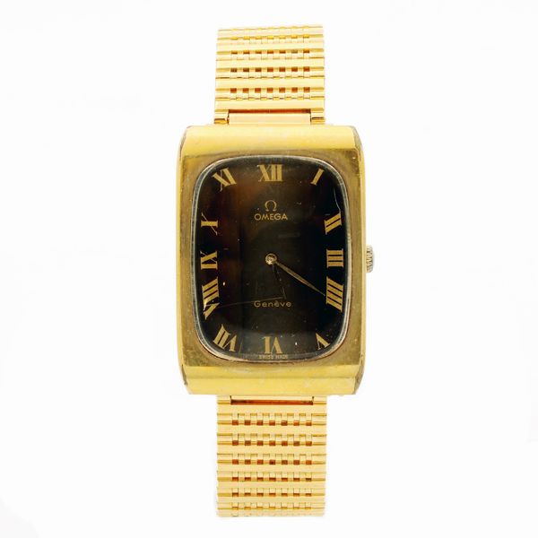 Omega Barry White Style , orologio vintage da polso  - Asta Gioielli Orologi e Fashion Vintage - Associazione Nazionale - Case d'Asta italiane