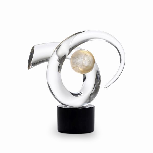 Scultura in vetro di Murano  - Asta Antiquariato Settembre - Associazione Nazionale - Case d'Asta italiane
