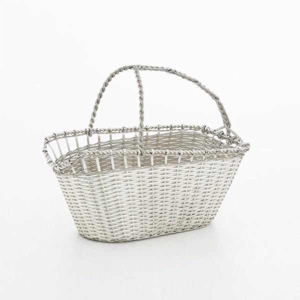 Portabottiglia in metallo Christofle  - Asta Antiquariato Settembre - Associazione Nazionale - Case d'Asta italiane