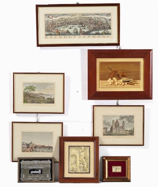 Lotto di stampe e riproduzioni  - Asta Antiquariato Settembre - Associazione Nazionale - Case d'Asta italiane