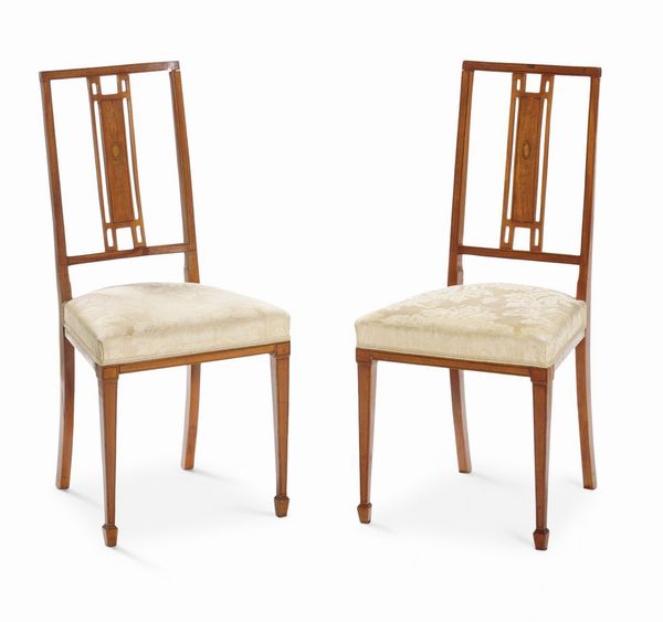 Coppia di sedie  - Asta Antiquariato Settembre - Associazione Nazionale - Case d'Asta italiane