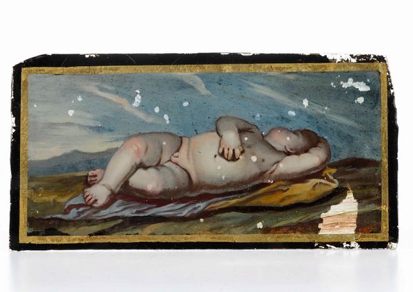 Cinque vetri dipinti  - Asta Antiquariato Settembre - Associazione Nazionale - Case d'Asta italiane