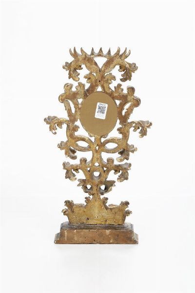 Reliquiario. Arte barocca, Italia centrale, XVIII secolo  - Asta Antiquariato Settembre - Associazione Nazionale - Case d'Asta italiane