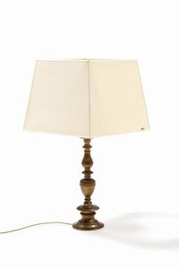 Candeliere tornito in bronzo  - Asta Antiquariato Settembre - Associazione Nazionale - Case d'Asta italiane