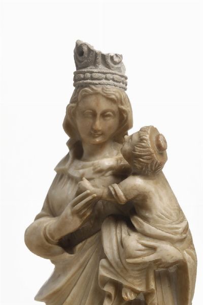 Madonna di Trapani, XVIII secolo  - Asta Scultura - Associazione Nazionale - Case d'Asta italiane