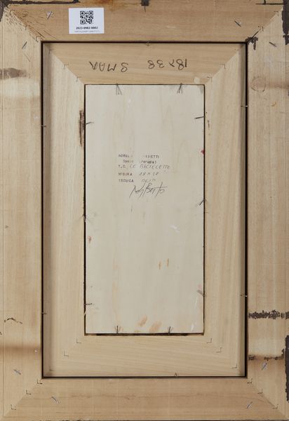 PROIETTI NORBERTO (1927 - 2009) : Le biciclette.  - Asta Asta 421 | ARTE MODERNA E CONTEMPORANEA Online - Associazione Nazionale - Case d'Asta italiane