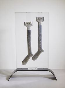 ROTELLA MIMMO (1918 - 2006) : Per un paio di calze n. 12.  - Asta Asta 421 | ARTE MODERNA E CONTEMPORANEA Online - Associazione Nazionale - Case d'Asta italiane