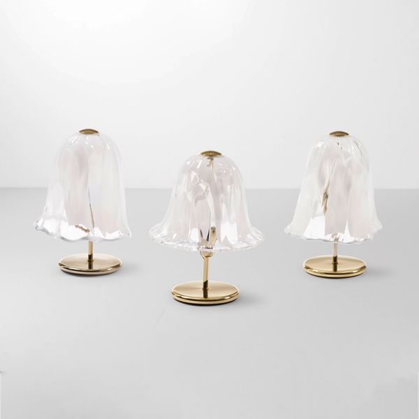 LA MURRINA : Tre lampade da tavolo  - Asta Design Lab - Associazione Nazionale - Case d'Asta italiane