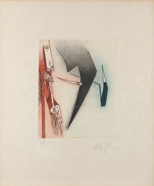 Wifredo Lam : Senza titolo  - Asta Grafica e Multipli d'Autore - Associazione Nazionale - Case d'Asta italiane