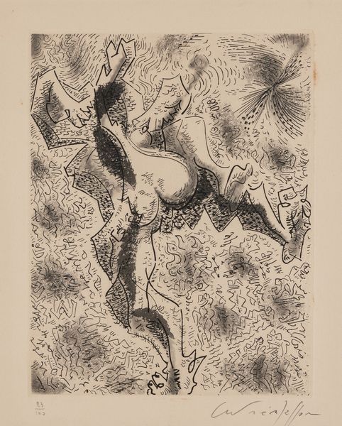 Andrè Masson : Senza titolo  - Asta Grafica e Multipli d'Autore - Associazione Nazionale - Case d'Asta italiane