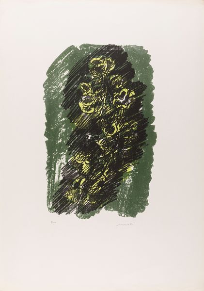 Ennio Morlotti : Senza titolo  - Asta Grafica e Multipli d'Autore - Associazione Nazionale - Case d'Asta italiane