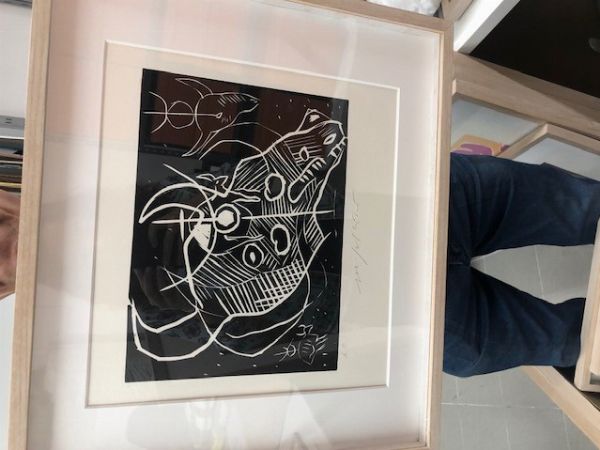 Mimmo Paladino : Senza titolo - Souvenir  - Asta Grafica e Multipli d'Autore - Associazione Nazionale - Case d'Asta italiane