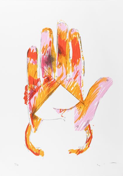 MARIO SCHIFANO : Senza titolo  - Asta Grafica e Multipli d'Autore - Associazione Nazionale - Case d'Asta italiane