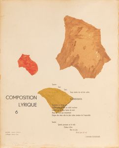 ENRICO BAJ - Composition Lyrique 6