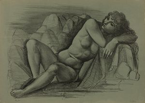 Achille Funi : Nove litografie  - Asta Grafica e Multipli d'Autore - Associazione Nazionale - Case d'Asta italiane