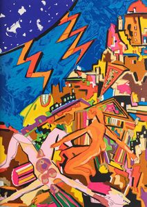 Ugo Nespolo : L'Apocalisse  - Asta Grafica e Multipli d'Autore - Associazione Nazionale - Case d'Asta italiane