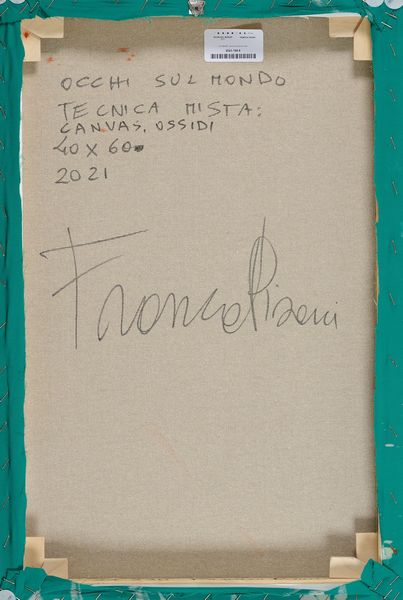 FRANCA PISANI : Occhi sul mondo  - Asta Arte Moderna e Contemporanea - Associazione Nazionale - Case d'Asta italiane