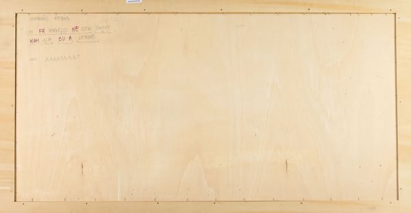 Eugenio Miccini : Humanis Rebus (Infrange l'onestà chi non ama la sua legge)  - Asta Arte Moderna e Contemporanea - Associazione Nazionale - Case d'Asta italiane