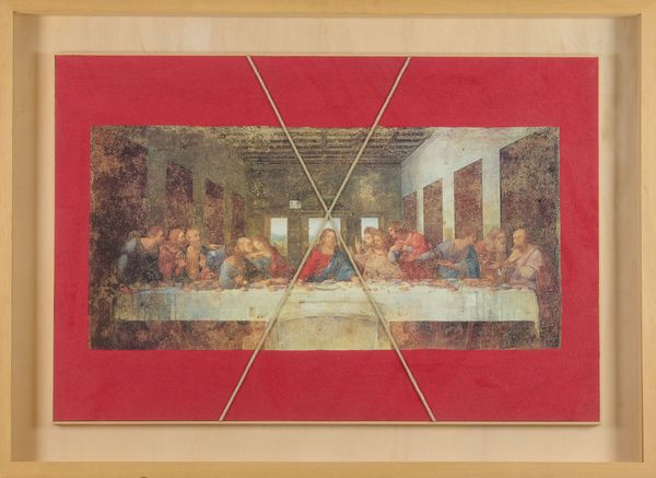 Giorgio Olivieri : Geometrie Leonardesche - L'ultima cena  - Asta Arte Moderna e Contemporanea - Associazione Nazionale - Case d'Asta italiane