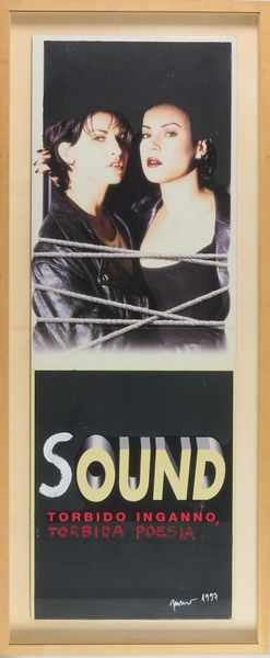 Sarenco (Isaia Mabellini) : Sound - Torbido inganno, torbida poesia.  - Asta Arte Moderna e Contemporanea - Associazione Nazionale - Case d'Asta italiane