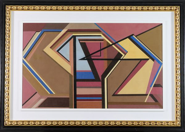 Mario Radice : Senza titolo - Composizione  - Asta Arte Moderna e Contemporanea - Associazione Nazionale - Case d'Asta italiane