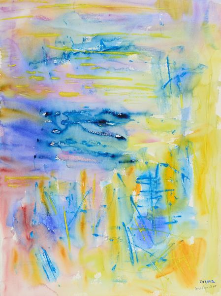 ANTONIO CORPORA : Paese d'Oriente1988  - Asta Arte Moderna e Contemporanea - Associazione Nazionale - Case d'Asta italiane