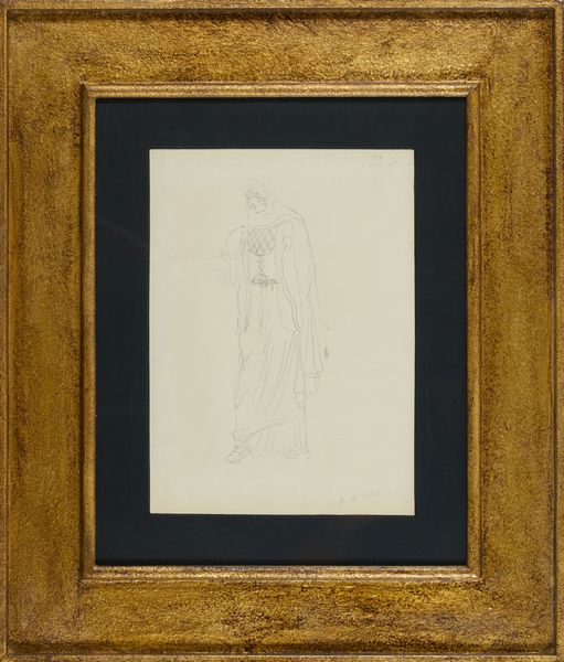 Giorgio de Chirico : Bozzetto per costume teatrale  - Asta Arte Moderna e Contemporanea - Associazione Nazionale - Case d'Asta italiane