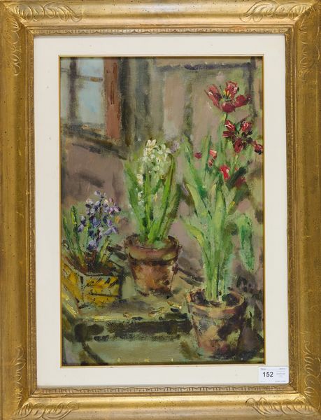 Filippo de Pisis : Tre vasi di fiori  - Asta Arte Moderna e Contemporanea - Associazione Nazionale - Case d'Asta italiane