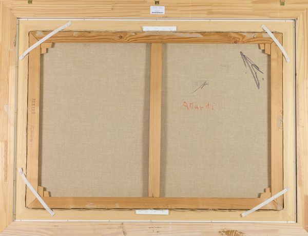 Ugo Attardi : Ponte sul Tevere  - Asta Arte Moderna e Contemporanea - Associazione Nazionale - Case d'Asta italiane