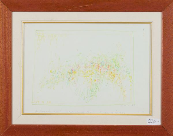 Zoran Antonio Music : Senza titolo  - Asta Arte Moderna e Contemporanea - Associazione Nazionale - Case d'Asta italiane