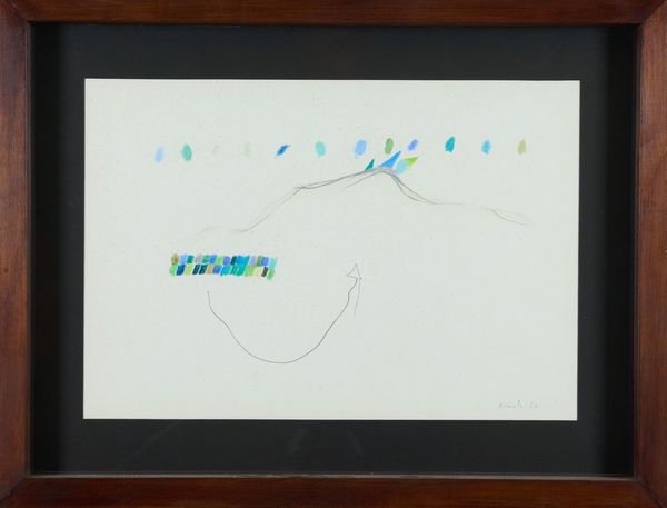 Gastone Novelli : Senza titolo  - Asta Arte Moderna e Contemporanea - Associazione Nazionale - Case d'Asta italiane