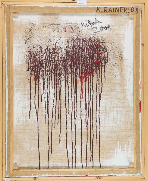 Hermann Nitsch : Senza titolo  - Asta Arte Moderna e Contemporanea - Associazione Nazionale - Case d'Asta italiane