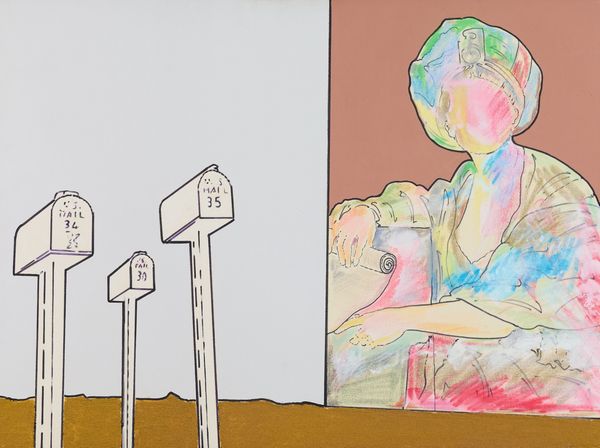 RENATO MAMBOR : Posta celere  - Asta Arte Moderna e Contemporanea - Associazione Nazionale - Case d'Asta italiane