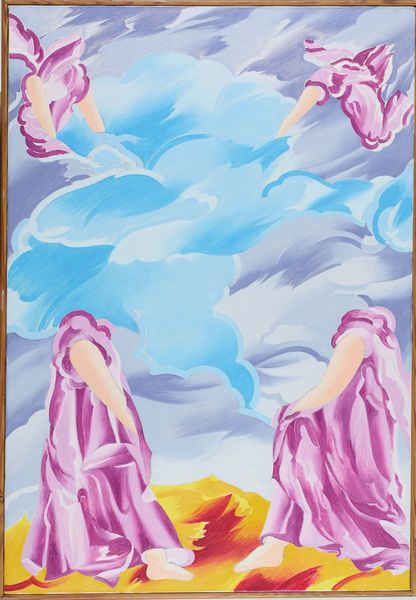 Umberto Buscioni : Evangelisti con testimone  - Asta Arte Moderna e Contemporanea - Associazione Nazionale - Case d'Asta italiane