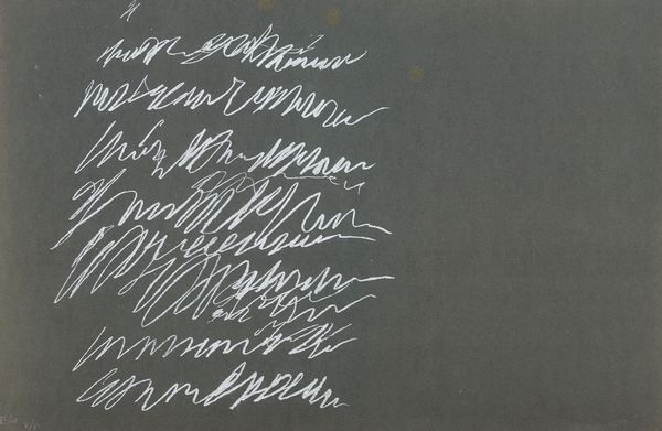 Cy Twombly : Senza titolo (Dalle 8 Odi di Orazio)  - Asta Arte Moderna e Contemporanea - Associazione Nazionale - Case d'Asta italiane