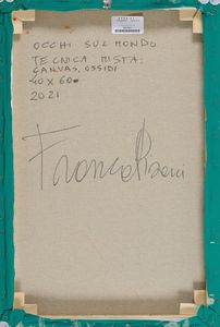 FRANCA PISANI : Occhi sul mondo  - Asta Arte Moderna e Contemporanea - Associazione Nazionale - Case d'Asta italiane