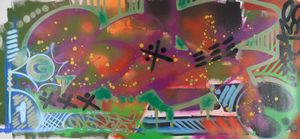 Toxic (Torrick Ablack) : Senza titolo  - Asta Arte Moderna e Contemporanea - Associazione Nazionale - Case d'Asta italiane