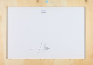 Giorgio Olivieri : Geometrie Leonardesche - L'ultima cena  - Asta Arte Moderna e Contemporanea - Associazione Nazionale - Case d'Asta italiane