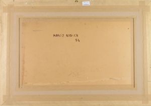 Mario Radice : Senza titolo - Composizione  - Asta Arte Moderna e Contemporanea - Associazione Nazionale - Case d'Asta italiane