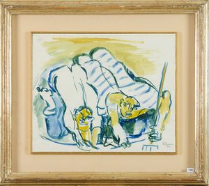 Edouard Pignon - Les rendez vous d'Antibes - aux deux pecheurs