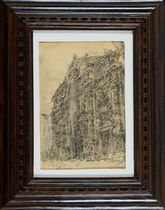 EMILIO VEDOVA - Architettura Veneziana - Sain Moisè